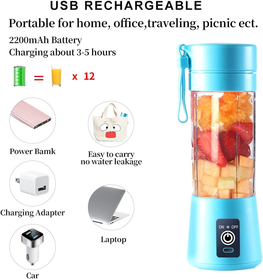 Portable Electric USB Juicer Blender Cup